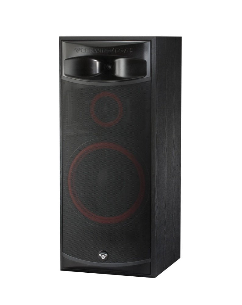 CERWIN-VEGA! XLS-15 15" 3-Way Home Audio Floor Tower Speaker ÿ Powerful Bass, Clear Highs, Premium Sound for Home Theater & Music Systems