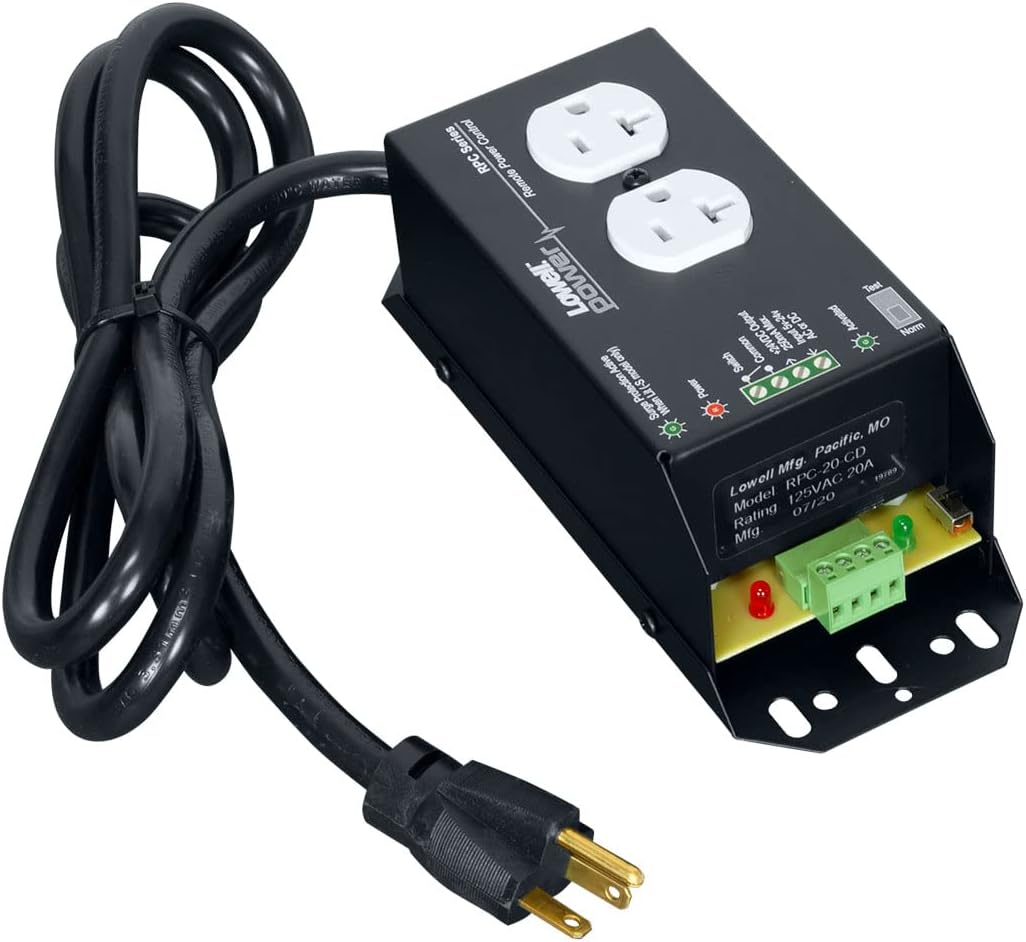 Lowell RPC-20-CD, Remote Power Control