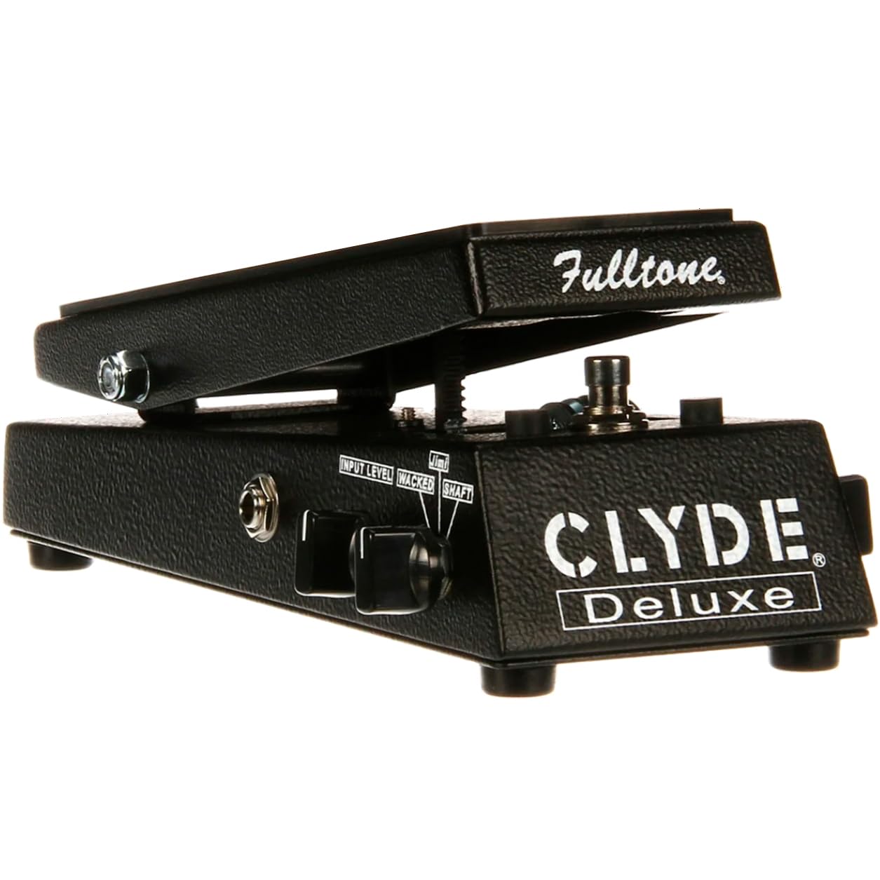 Fulltone CLYDE Deluxe Wah Pedal — 3 Selectable Modes (Wacked/Jimi/Shaft), Variable Input Level, True-Bypass with Side LED, Hand-Wound Inductor & Fulltone-1 Pot
