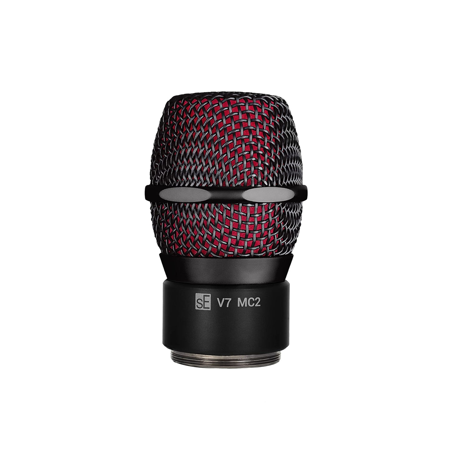 SE ELECTRONICS V7 MC2 Wireless Microphone Capsule - Compatible with Sennheiser Wireless Transmitters - Professional Dynamic Microphone for Singing, Speech & Music Studio Recording (Black)