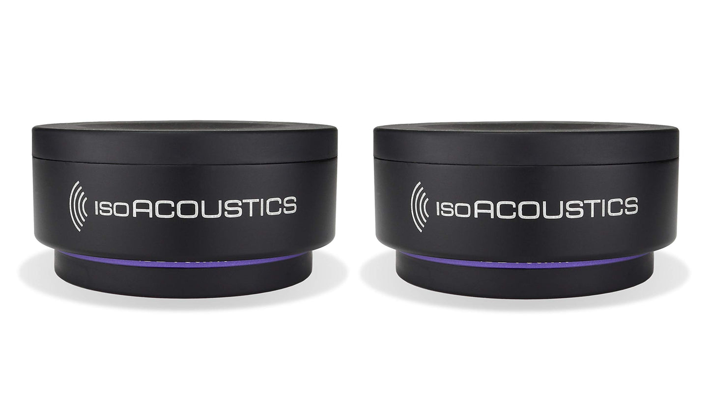 IsoAcoustics Iso-Puck Series Acoustic Isolators (Iso-Puck 76, 40 lbs or Less/Unit, 2-Pack)
