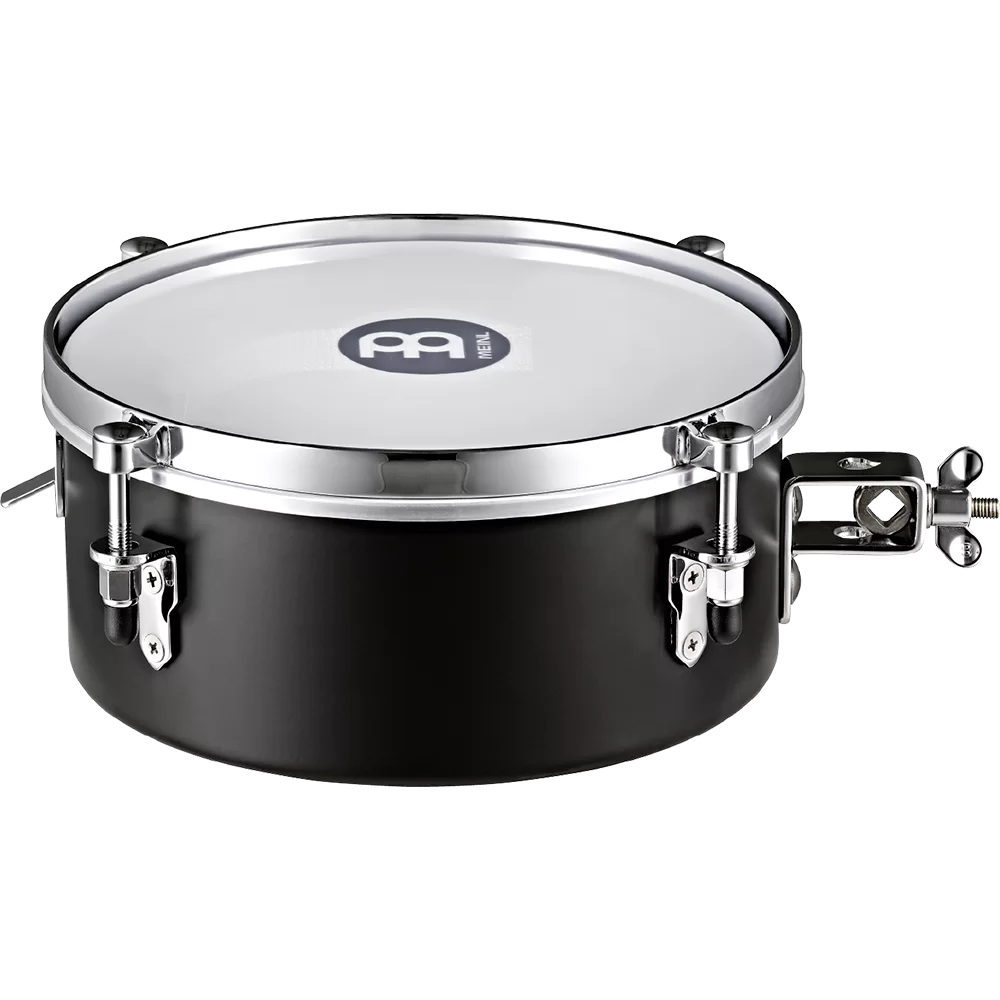 Meinl Percussion MDST10BK 10-Inch Steel Mountable Drummer Snare Timbale, Black