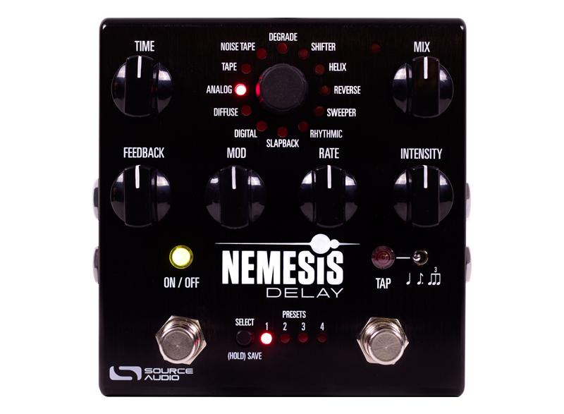 Source Audio SA260 Nemesis Guitar Delay Effects Pedal