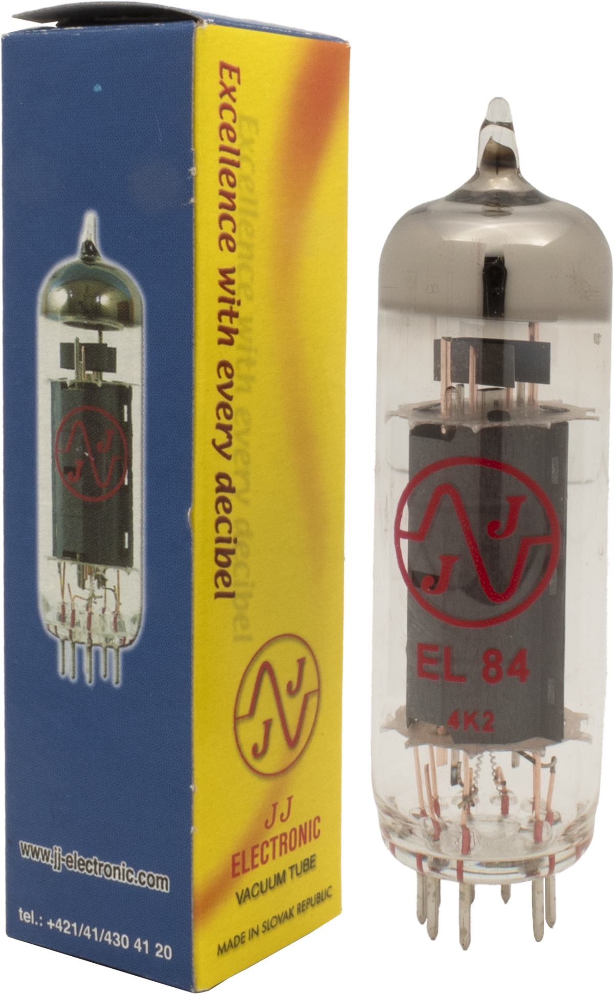 JJ Electronics Amplifier Tubes (T-EL84-JJ-MQ)