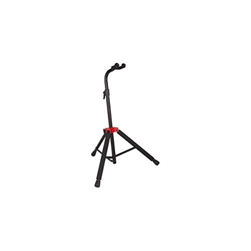 Fender Guitar Stand, Height-Adjustable with Sturdy Metal for Electric Guitar Stand, Acoustic Guitar Stand, or Bass Guitar Stand, 28.3x7.2x4.5 Inches