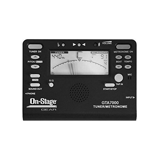 OnStage On-Stage GTA7000 Chromatic Tuner/Metronome/Tone Generator