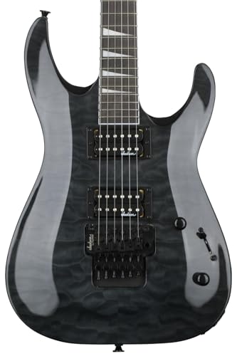 Jackson JS Series Dinky Arch Top JS32Q DKA - Transparent Black