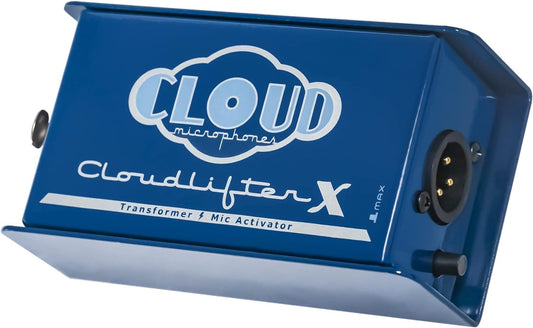Cloud Microphones - Cloudlifter CL-X Transformer Mic Activator - Ultra-Clean Microphone Preamp Gain - USA Made