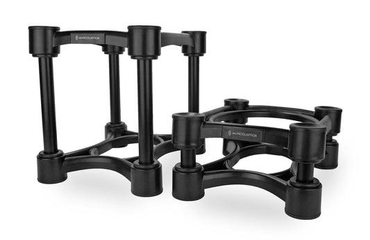 IsoAcoustics Iso-Stand Series Speaker Isolation Stands with Height & Tilt Adjustment: Iso-200 (7.8�� x 10��) Pair