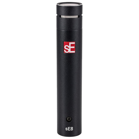 sE Electronics sE8 XLR Small Diaphragm Condenser Microphone - In-House Handcrafted Professional Instrument Microphone for Drums & Guitar in Studio or on Stage - Music Recording Mic with Balanced Sound