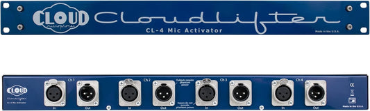 Cloud Microphones - Cloudlifter CL-4 Mic Activator - Ultra-Clean Microphone Preamp Gain - USA Made