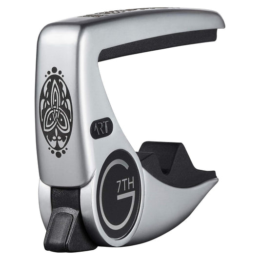 G7th Performance 3 with ART Celtic Special Edition Guitar Capo, Silver (G7P3CELTICSL)
