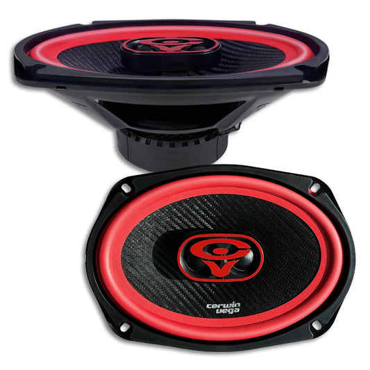CERWIN-VEGA! "2025 Edition V693 ÿ 6X9��3-Way Full Range Premium Quality Coaxial Car Audio Speakers, 420W Max Power - Sold in Pairs