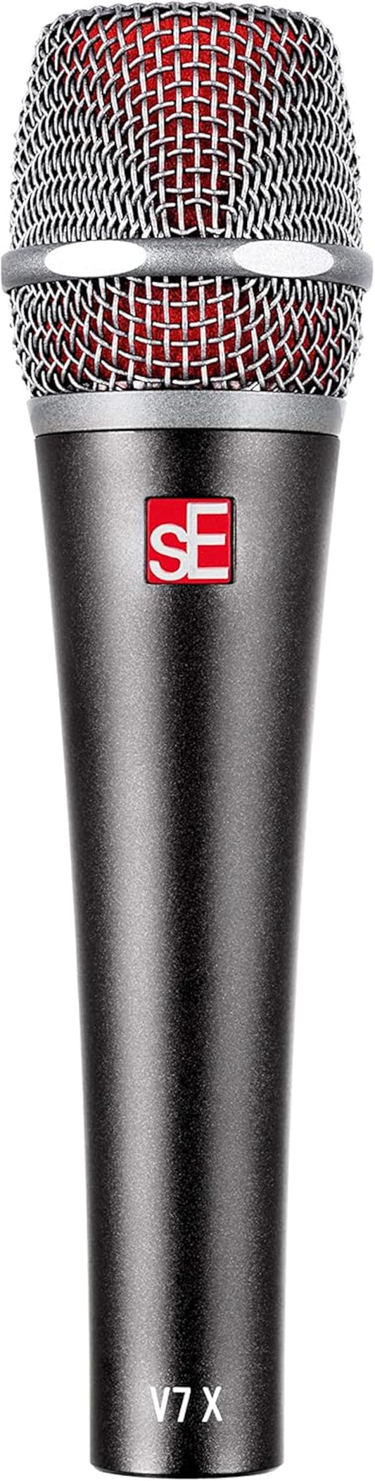 SE ELECTRONICS V7 X Dynamic Instrument Microphone for Live Performances & Instrument Recording in The Studio - Dynamic Microphone with Supercardioid Aluminum Voice Coil for Huge Gain Before Feedback