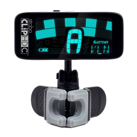 Peterson StroboClip HDC-V | Clip-On Strobe Tuner with Violin Clamp