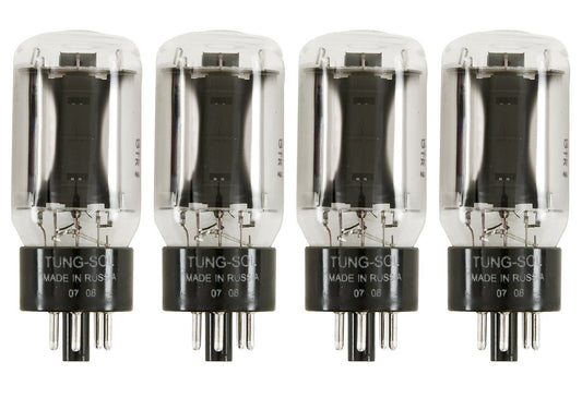 Tung-Sol 6L6GC STR, Power Vacuum Tube, Matched Quad (4 tubes)