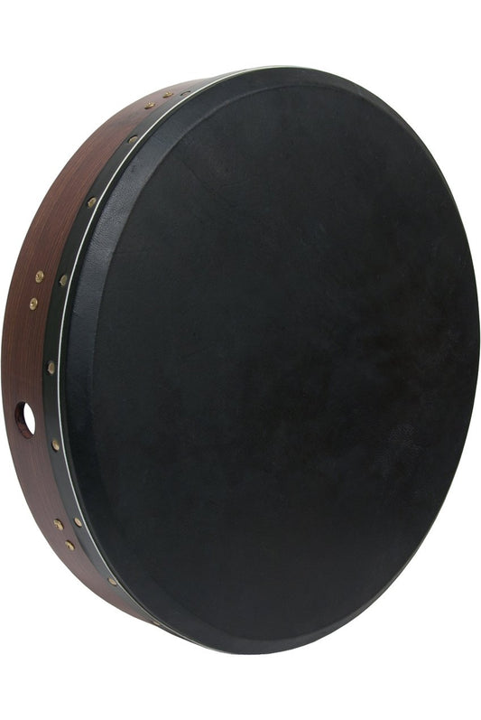Roosebeck Tunable Sheesham Bodhrán Cross-Bar 18"x3.5", Black Goat Skin