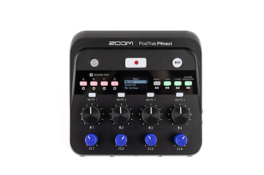 Zoom PodTrak P4next Podcast Recorder