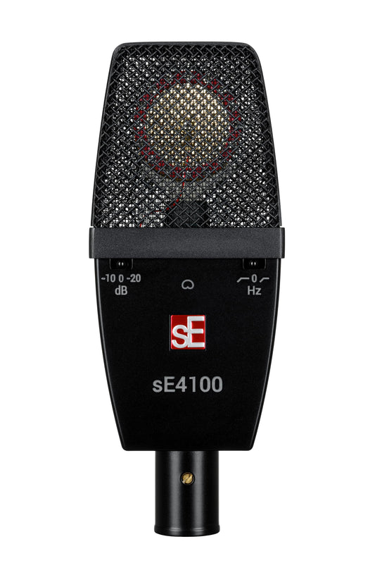 SE ELECTRONICS SE4100 Large Diaphragm Cardioid Vintage Condenser Microphone w/Shockmount