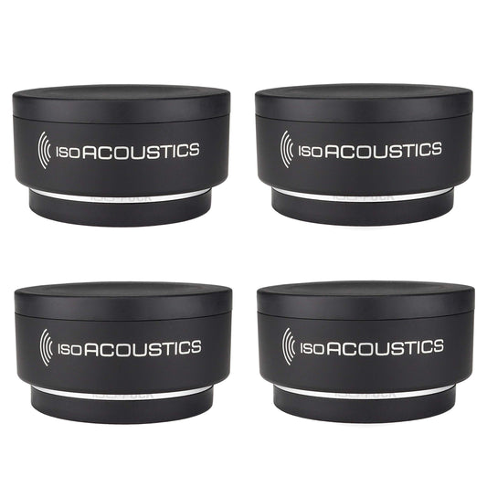 IsoAcoustics Iso-Puck Series Acoustic Isolators (Iso-Puck, 20 lbs max/Unit, 4-Pack)