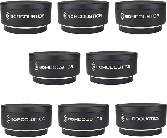 IsoAcoustics Iso-Puck Series Acoustic Isolators (Iso-Puck, 20 lbs max/Unit, 8-Pack)