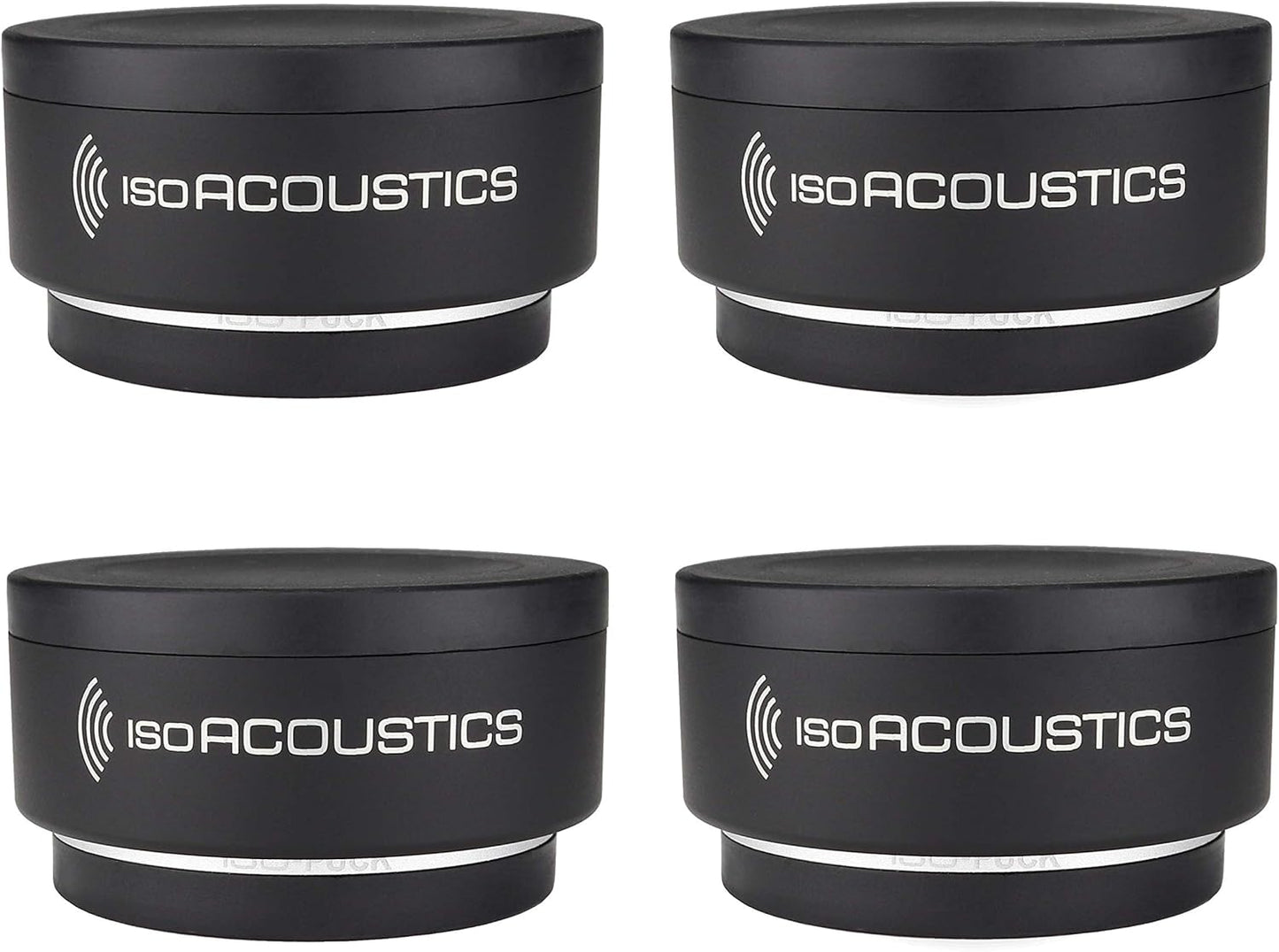 IsoAcoustics Iso-Puck Series Acoustic Isolators (Iso-Puck, 20 lbs max/Unit, 4-Pack)