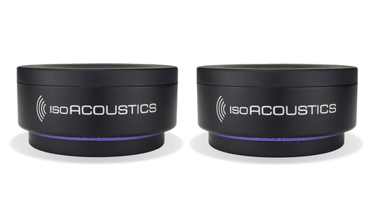 IsoAcoustics Iso-Puck Series Acoustic Isolators (Iso-Puck 76, 40 lbs or Less/Unit, 2-Pack)