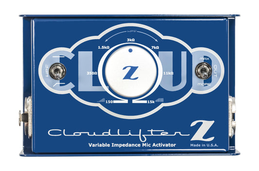 Cloud Microphones - Cloudlifter CL-Z - Vari-Z Mic Activator - Ultra-Clean Microphone Preamp Gain Variable Impedance Control - USA Made