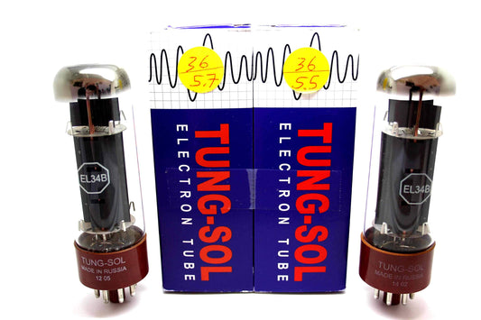 Tungsol EL34B, Matched Pair