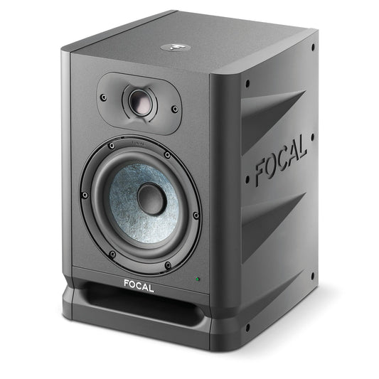 Focal Alpha 50 Evo ÿ 5" Active 2-Way Studio Monitor, 60W RMS Bi-Amp, Slatefiber Woofer, 45Hzÿ22kHz, Neutral Nearfield Reference Speaker ÿ Sold Individually