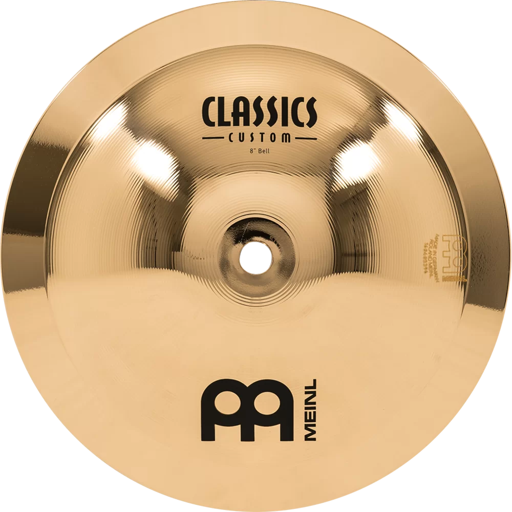 Meinl 8" Bell - Classics Custom Brilliant - Made In Germany, 2-YEAR WARRANTY (CC8B-B)