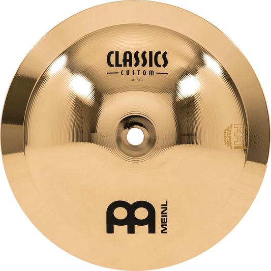 Meinl 8" Bell - Classics Custom Brilliant - Made In Germany, 2-YEAR WARRANTY (CC8B-B)