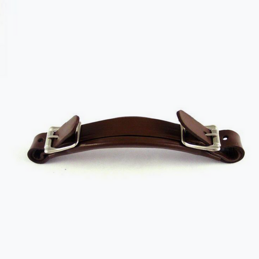 Allparts Replacement Handle for Gibson Style Case - Brown Leather