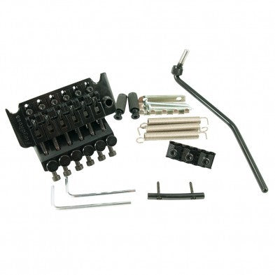 Floyd Rose Original Electric Guitar Tremolo System Kit | Color: Black | Contains All Hardware Parts Needed to Install Bridge, Springs & Claw, Mounting Studs, Arm | Legendary Double-Locking Whammy Bar