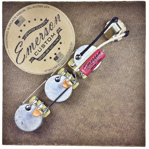 Emerson Custom Prewired Kit for Fender Jazz Bass