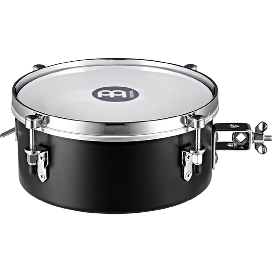 Meinl Percussion MDST10BK 10-Inch Steel Mountable Drummer Snare Timbale, Black