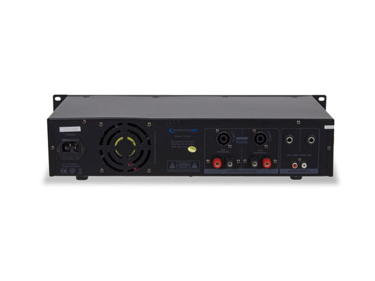 Technical Pro Professional 3000 Watts 2U 2-Channel DJ Power Amplifier with Dual Cooling Speed Fans and Integrated Power Stabilizer