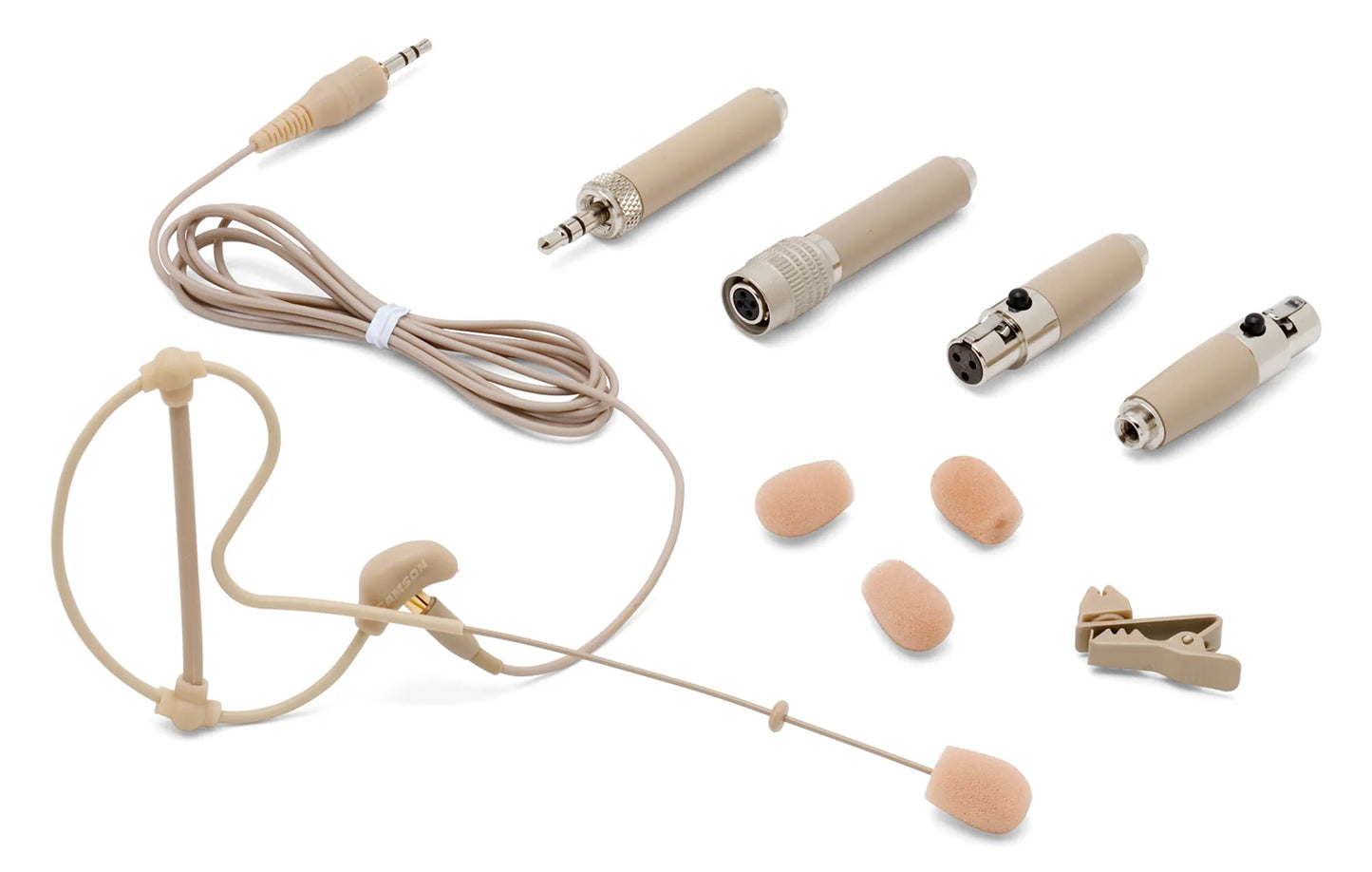 Samson SE10T Earset Microphone with Miniature Condenser Capsule, Tan