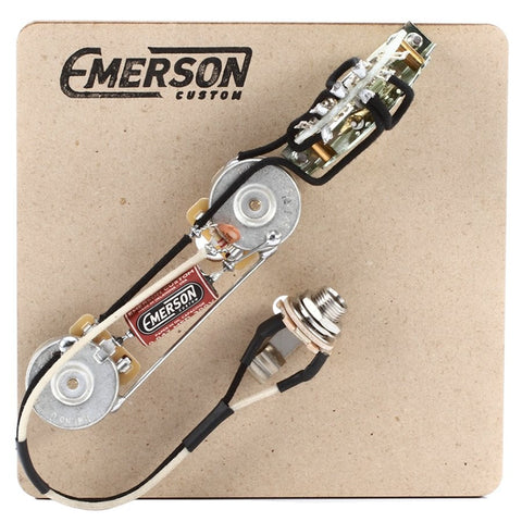 Emerson Custom 3-Way Prewired Kit for Fender Telecasters - 250k Pots