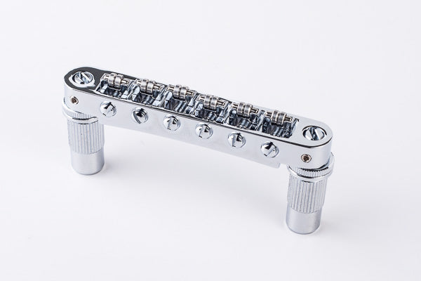 TonePros Metric Tunematic Bridge, Roller Saddles - CHROME, TPFR-C