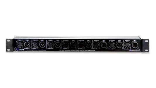 ART S8-3Way Eight Channel Three-Way Mic Splitter