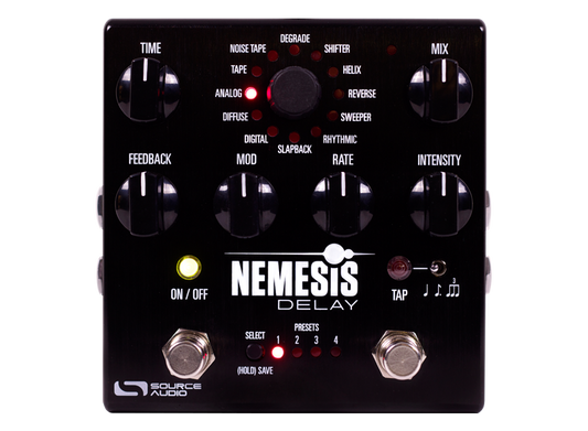 Source Audio SA260 Nemesis Guitar Delay Effects Pedal