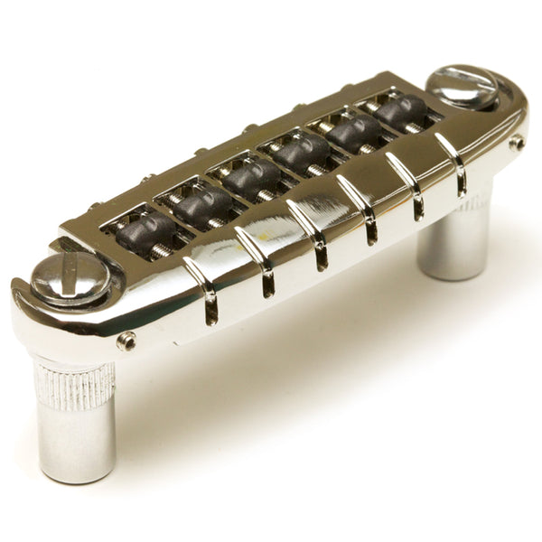 Graph Tech ResoMax NW2 Wraparound Bridge with String Saver Saddles Chrome